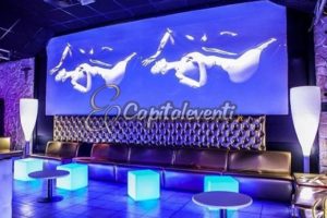 Una festa privata coi fiocchi