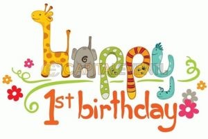 Come organizzare il primo compleanno di un figlio