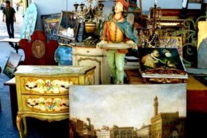 Mercato delle pulci a Roma